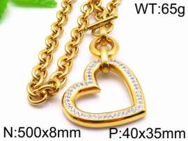 SS Gold-Plating Necklace