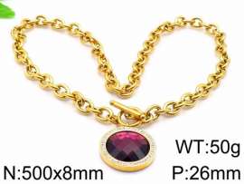 SS Gold-Plating Necklace