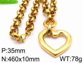 SS Gold-Plating Necklace