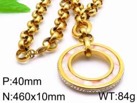 SS Gold-Plating Necklace