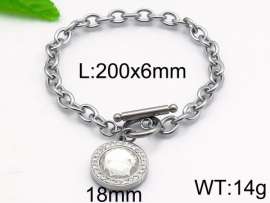 Stainless Steel Stone Bracelet