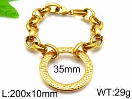 Stainless Steel Gold-plating Bracelet