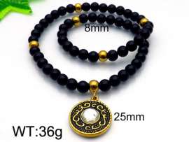 SS Gold-Plating Necklace