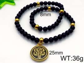 SS Gold-Plating Necklace