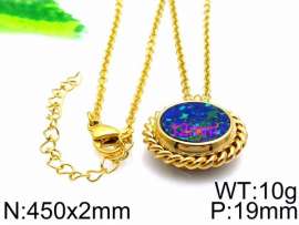 SS Gold-Plating Necklace