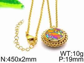 SS Gold-Plating Necklace