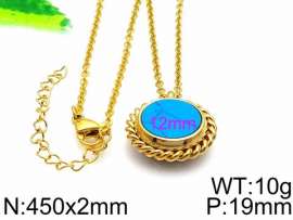 SS Gold-Plating Necklace