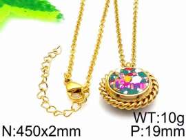 SS Gold-Plating Necklace