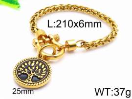 Stainless Steel Gold-plating Bracelet