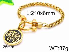 Stainless Steel Gold-plating Bracelet