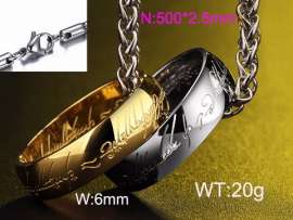 SS Gold-Plating Necklace