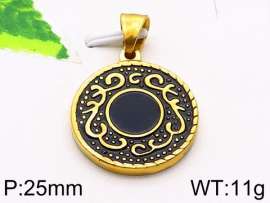 Stainless Steel Gold-plating Pendant