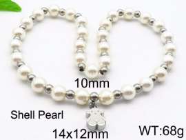 Shell Pearl Necklaces
