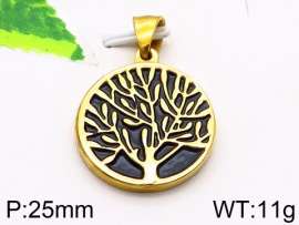 Stainless Steel Gold-plating Pendant