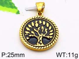Stainless Steel Gold-plating Pendant