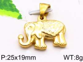 Stainless Steel Gold-plating Pendant