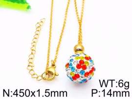 SS Gold-Plating Necklace