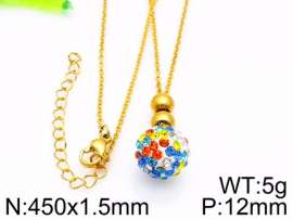SS Gold-Plating Necklace