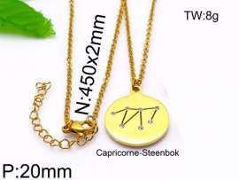 SS Gold-Plating Necklace