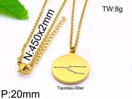 SS Gold-Plating Necklace