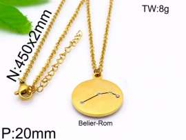 SS Gold-Plating Necklace