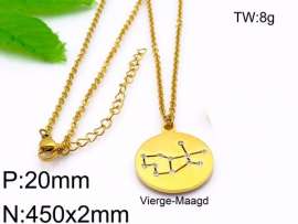 SS Gold-Plating Necklace