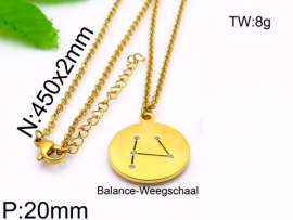 SS Gold-Plating Necklace