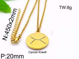 SS Gold-Plating Necklace