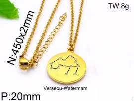 SS Gold-Plating Necklace