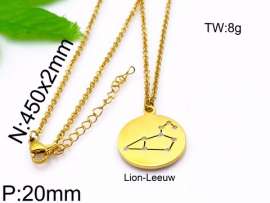 SS Gold-Plating Necklace