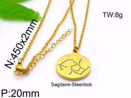 SS Gold-Plating Necklace