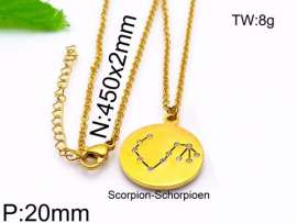 SS Gold-Plating Necklace