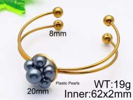 Stainless Steel Gold-plating Bangle