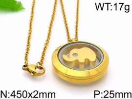 SS Gold-Plating Necklace