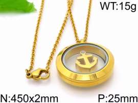 SS Gold-Plating Necklace