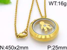 SS Gold-Plating Necklace