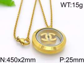 SS Gold-Plating Necklace