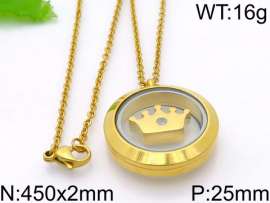 SS Gold-Plating Necklace