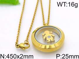 SS Gold-Plating Necklace