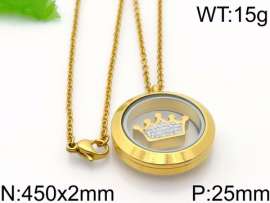 SS Gold-Plating Necklace