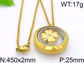 SS Gold-Plating Necklace