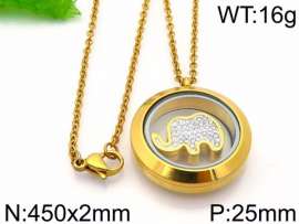 SS Gold-Plating Necklace