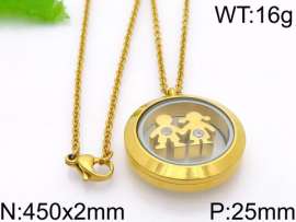 SS Gold-Plating Necklace