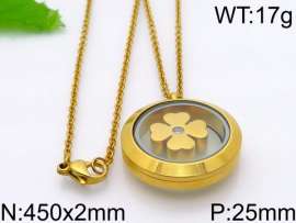 SS Gold-Plating Necklace