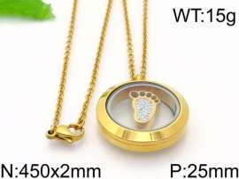 SS Gold-Plating Necklace