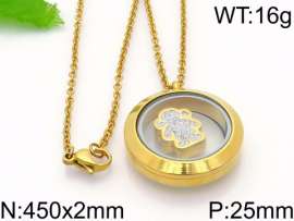 SS Gold-Plating Necklace