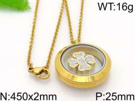 SS Gold-Plating Necklace