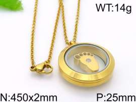 SS Gold-Plating Necklace