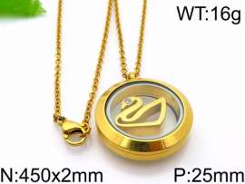 SS Gold-Plating Necklace