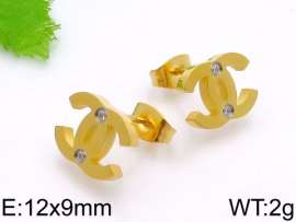 SS Gold-Plating Earring